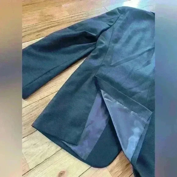 Ralph Lauren Mens Blazer Gray 100% Wool 2 Button Lined Jacket Sport Coat Sz 42L - Picture 12 of 16